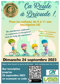 Brioude : Balade en vélo pour les enfants "Ça roule à Brioude"