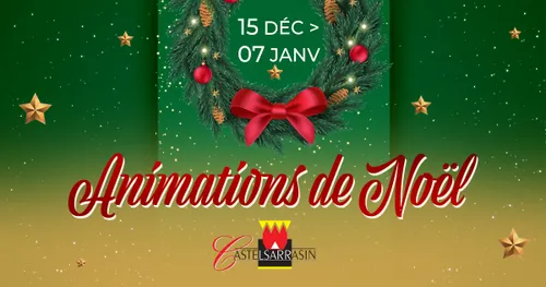 Castelsarrasin (82) : Marché et animation de Noël