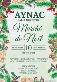 Aynac (46) : Marché de Noël 