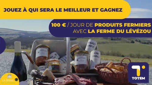 Gagnez 100 € par jour de bons produits fermiers grâce à la Ferme de...