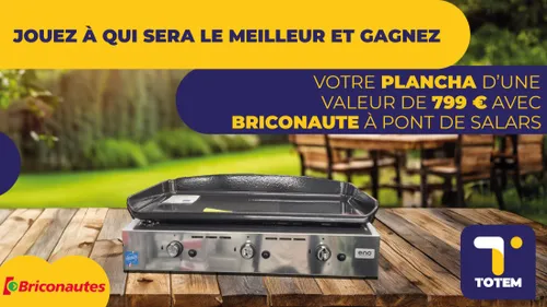 Gagnez une plancha pour cuisiner en toute simplicité