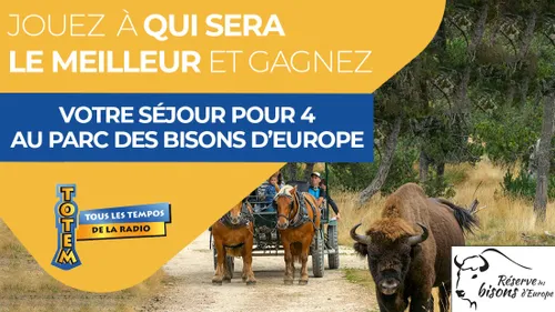 Gagnez un séjour en famille dans la réserve des bisons d’Europe à...