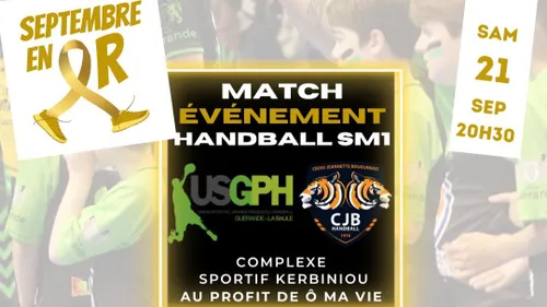 Guérande : le premier match de la saison de l'USGPH dédié aux...
