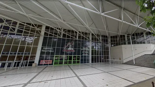 Intervention des pompiers au complexe sportif Mangin-Beaulieu à Nantes