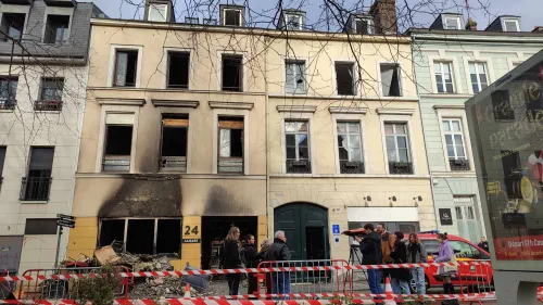 Rouen : le local associatif "La Base" détruit par un incendie