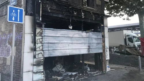 Rouen : une boulangerie désaffectée détruite par le feu