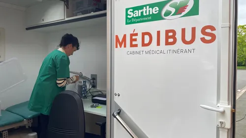 Sarthe : le "Médibus" au chevet des habitants