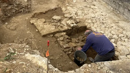 Des vestiges découverts sur le chantier du château de Caen 