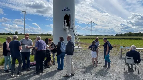 En 2023, le parc éolien de Grande-Lande a généré 30,6 Gigawatts...