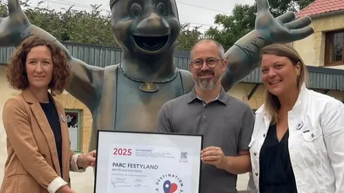 Le parc Festyland labellisé "Destination d'Excellence"