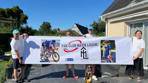 Tour de France : Matîs Louvel attendu par son fan club