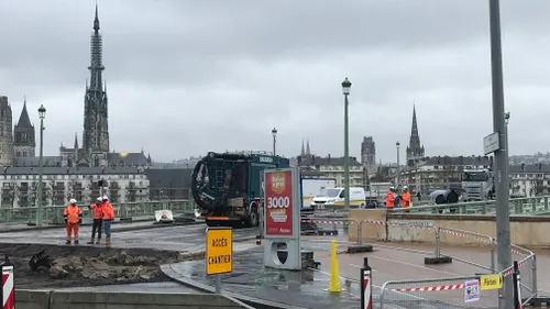 Rouen : l’important chantier du pont Corneille a démarré