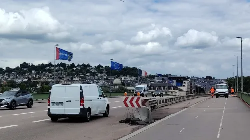 Rouen : bientôt le début des travaux sur le pont...