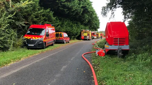 Mansigné : incendie au château de Penchien