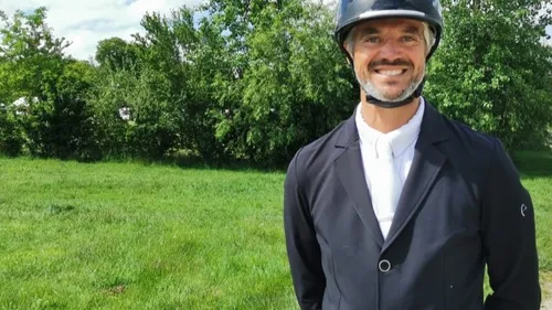 Une médaille d'argent pour le cavalier percheron Karim Lagouag