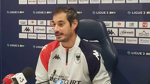SM Caen : le nouvel entraîneur Nicolas Seube présenté aux médias