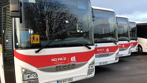 Normandie : les cars "Nomad" suspendus partout sauf en Seine-Maritime