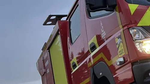 À Coudres, une famille réveillée par un incendie 