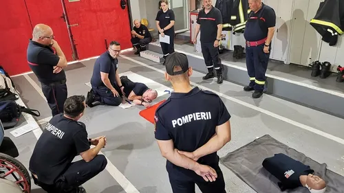 Calvados : des pompiers de retour d'une mission en Roumanie