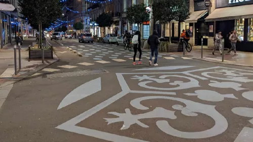 Rouen : les nouveaux aménagements de la rue Jeanne-d'Arc remarqués...