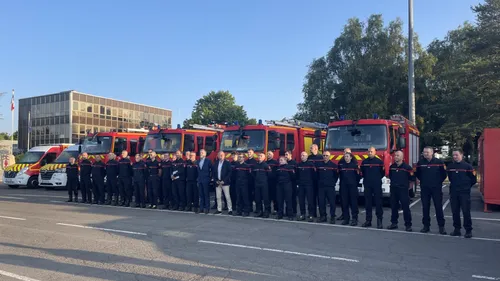 Les pompiers du Calvados en renfort pour les JO de Paris 