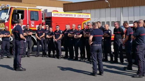 Les pompiers du Loir-et-Cher, sur leur territoire et ailleurs !
