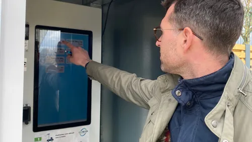 Le premier distributeur à béton de l’Eure