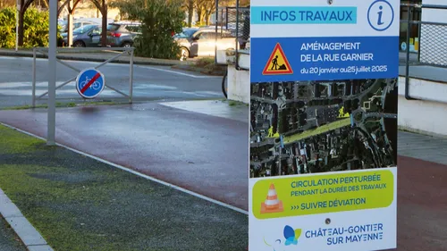 A Château-Gontier, les travaux s'annoncent rue Garnier