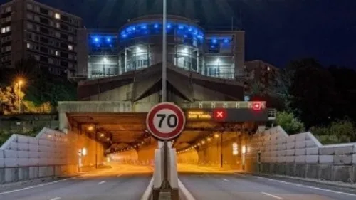 Tunnel de la Grand'Mare : fermeture nocturne entre ces 16 et 17 avril