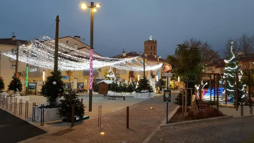 Argelès-sur-Mer : Le marché de Noël en préparation