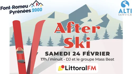 Retour de l'After Ski Littoral FM à Font-Romeu Pyrénées 2000 le 24...