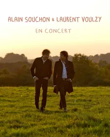 Alain Souchon et Laurent Voulzy en concert à Saint-Etienne