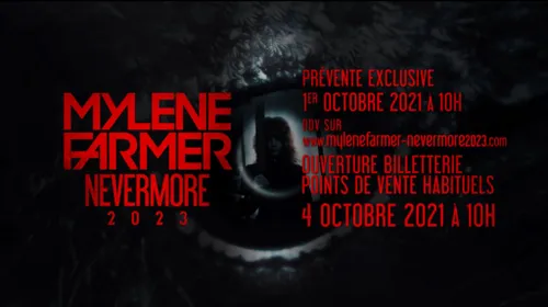 Mylène Farmer en concert à Lyon en 2023
