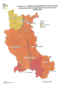 Sécheresse : La préfète de la Loire dévoile de nouvelles mesures