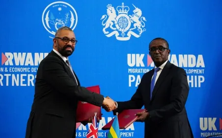 Immigration: le Royaume-Uni et le Rwanda signent un nouveau traité