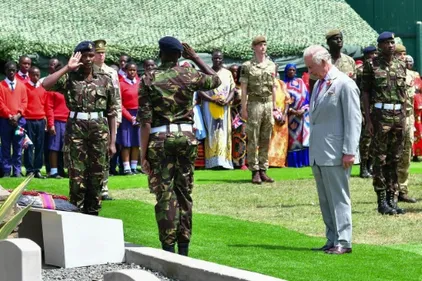 Kenya: Charles III salue des anciens combattants, après sa...