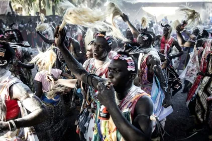 Pour les jeunes de Casamance, après l'initiation... La fête !