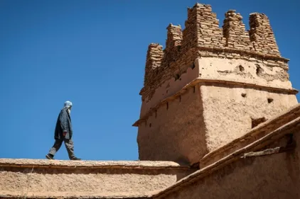 A Aït Kine, un des derniers greniers collectifs en activité du Maroc