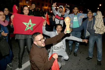 Mondial-22: les Marocains fous de joie après un exploit "historique"
