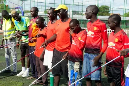 Au Soudan du Sud, le cécifoot redonne espoir et confiance aux aveugles