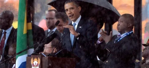 Obama en Afrique du Sud, point d'orgue des célébrations du...