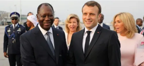Macron cultive les bonnes relations franco-ivoiriennes