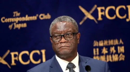 Tueries en RDC: Mukwege en croisade contre l'impunité dix ans après