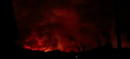 Est de la RDC : éruption du volcan Nyiragongo, la lave atteint Goma