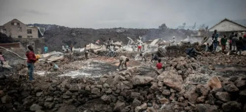 Eruption du Nyiragongo: Goma épargné par la lave, les habitants...