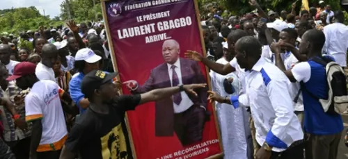 Acquitté par la justice internationale, l'ex-président Gbagbo...