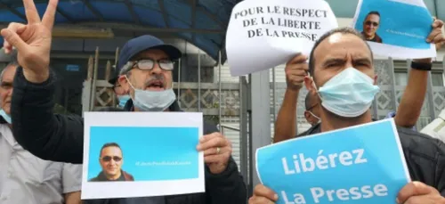 Algérie: un journaliste condamné à huit mois de prison ferme
