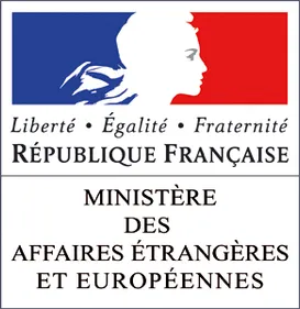 Quai d'Orsay - Entretien de L. Fabius avec M. Bazoum, ministre des...
