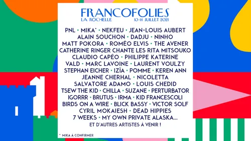 Francofolies 2021 : découvrez la programmation !