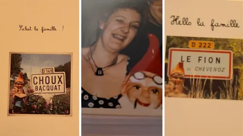 Finistère : son nain de jardin volé lui envoie des cartes postales !